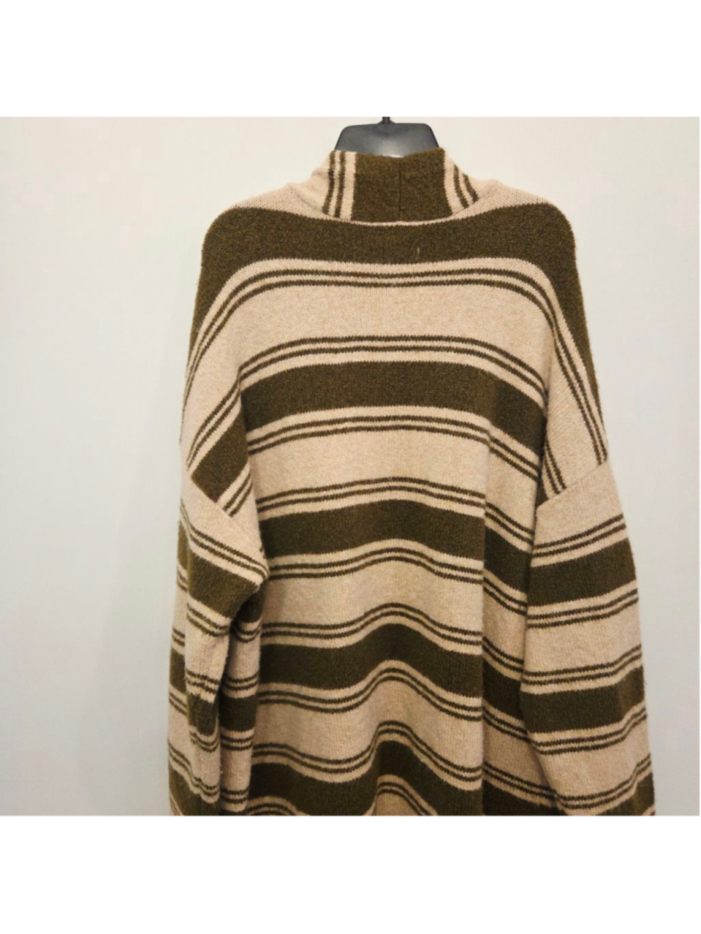 Knox Rose long cardigan with pockets olive/beige size XXL - Picture 3 of 6